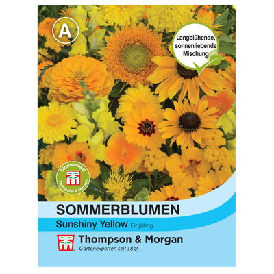 Sommerblumen-Mischung „Sunshiny Yellow“ (Helianthus annuus) Sommerblumen-Mischung „Sunshiny Yellow“ (Helianthus annuus)