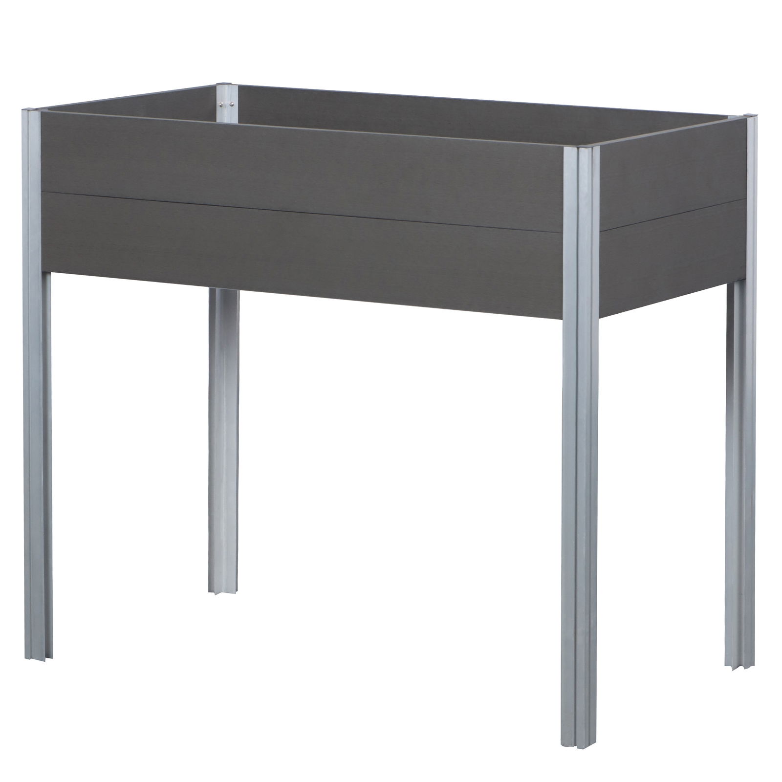 Kölle Hochbeet 'Elias', grau, ca. 90 x 50 x H80 cm