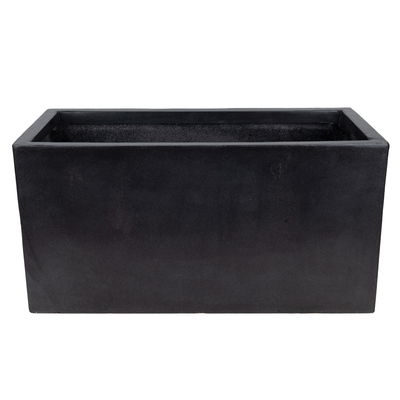 Kölles Beste Pflanzgefäß 'Antelao', grafit, ca. 100 x 50 x H 50 cm
