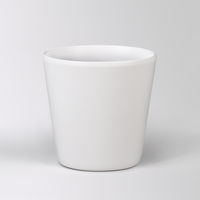 Übertopf 'Dallas Esprit', weiß matt, ca. Ø 19 x H 18 cm
