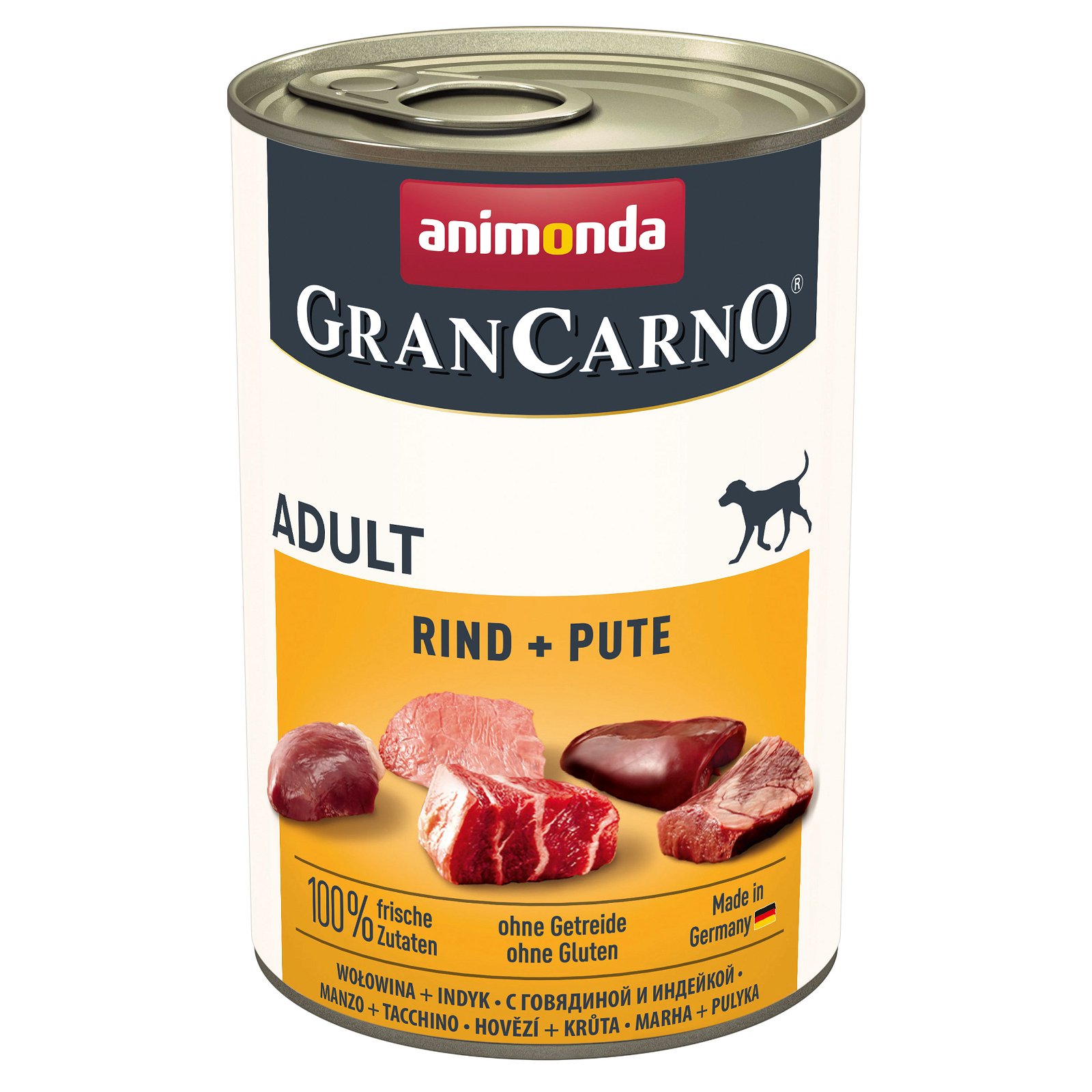 Hundefutter 'Animonda Cran Carno ® Adult', Rind & Pute