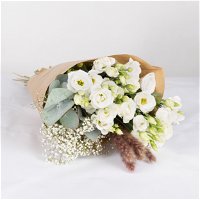 Gemischter Blumenbund 'Eleganz in Weiß' inkl. gratis Grußkarte