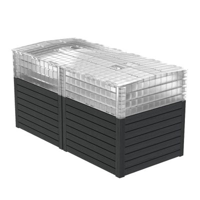 Kölle Hochbeet inkl. Klappdeckel, ca. 156 x 78 x H81 cm Kölle Hochbeet inkl. Klappdeckel, ca. 156 x 78 x H81 cm