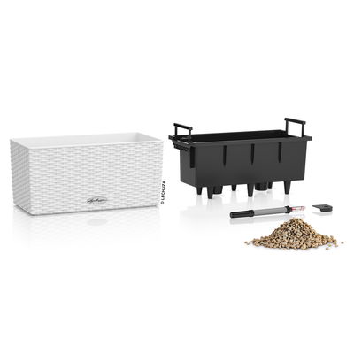 Lechuza 'Balconera Cottage 40', weiß, ca. 40 x 19 x H 19 cm