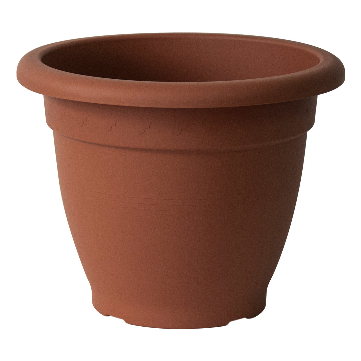 Euro 3 Plast Pflanzkübel 'Linteo', terra, ca. Ø 50 x H 39 cm Euro 3 Plast Pflanzkübel 'Linteo', terra, ca. Ø 50 x H 39 cm