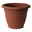 Euro 3 Plast Pflanzkübel 'Linteo', terra, ca. Ø 50 x H 39 cm Euro 3 Plast Pflanzkübel 'Linteo', terra, ca. Ø 50 x H 39 cm