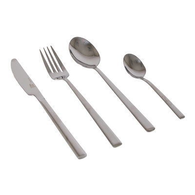 Bo-Camp Besteckset, 16-tlg., silber, Edelstahl Bo-Camp Besteckset, 16-tlg., silber, Edelstahl