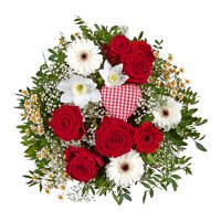 Blumenstrauß 'Meine große Liebe …' inkl. gratis Grußkarte