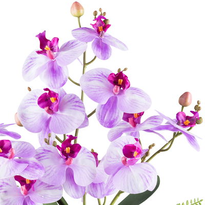 Künstliches Phalaenopsis-Arrangement 'Real Touch', lila, Höhe ca. 55 cm Künstliches Phalaenopsis-Arrangement 'Real Touch', lila, Höhe ca. 55 cm