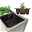 Pflanzeinsatz Kunststoff von Biohort, schwarz