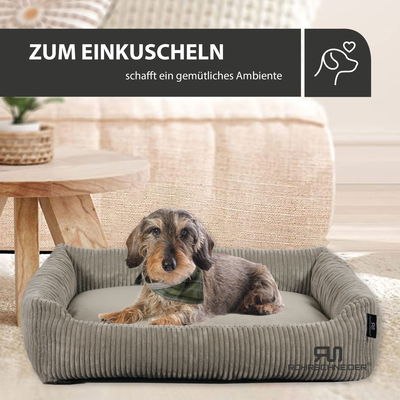 Tierbett 'Coon', taupe, ca. 15 x 49 x 70 cm