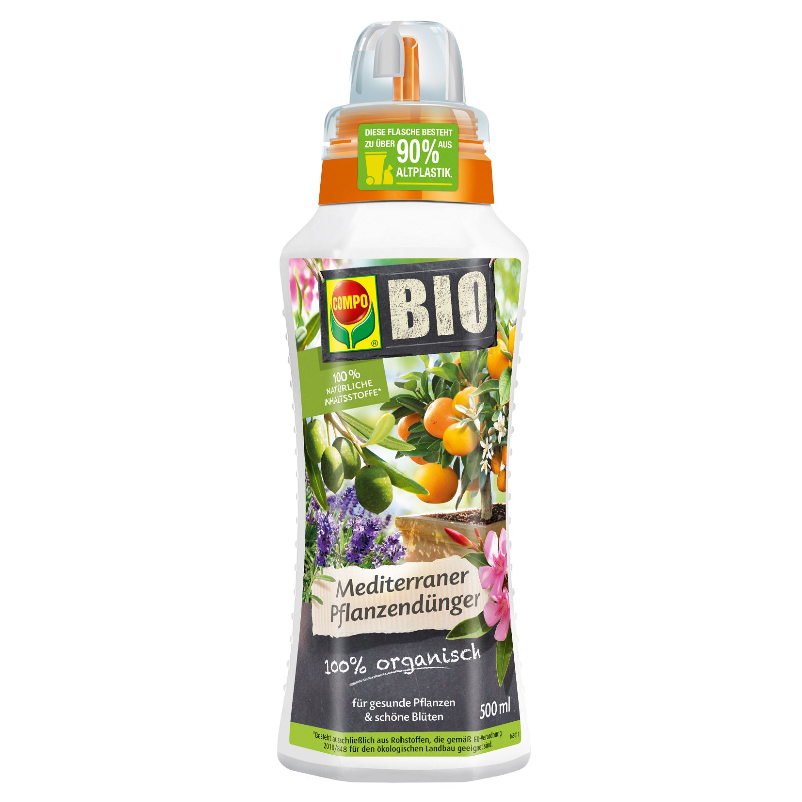 Compo Bio Mediterraner Pflanzendünger, 500 ml