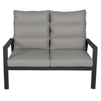 Kölle Loungesofa 'Kreta' inkl. Auflagen, 2-Sitzer, grau