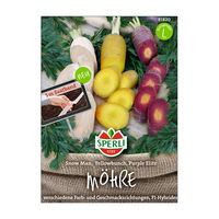 Saatband, Möhre 'Snow Man', 'Yellow Bunch' & 'Purple Elite'