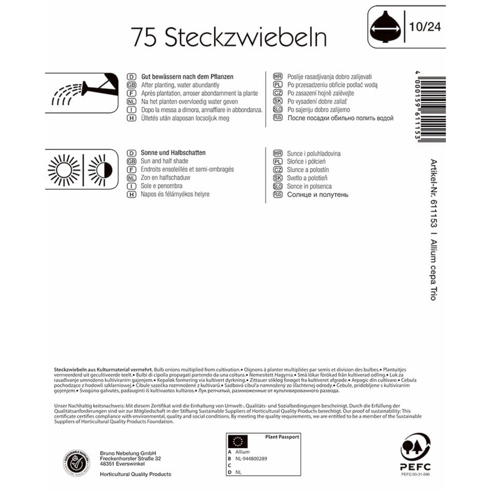 Kiepenkerl Steckzwiebel-Trio, 250 g