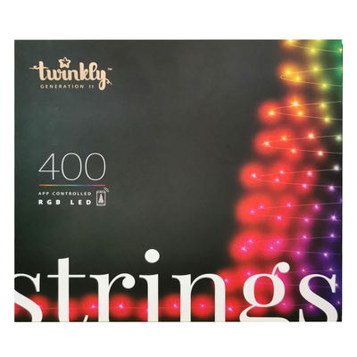 Twinkly LED Lichterkette 'Strings', bunt, 400 LEDs, Länge ca. 32 m Twinkly LED Lichterkette 'Strings', bunt, 400 LEDs, Länge ca. 32 m