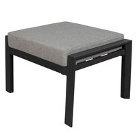 Kölle Loungehocker 'Creta' inkl. Kissen, grau