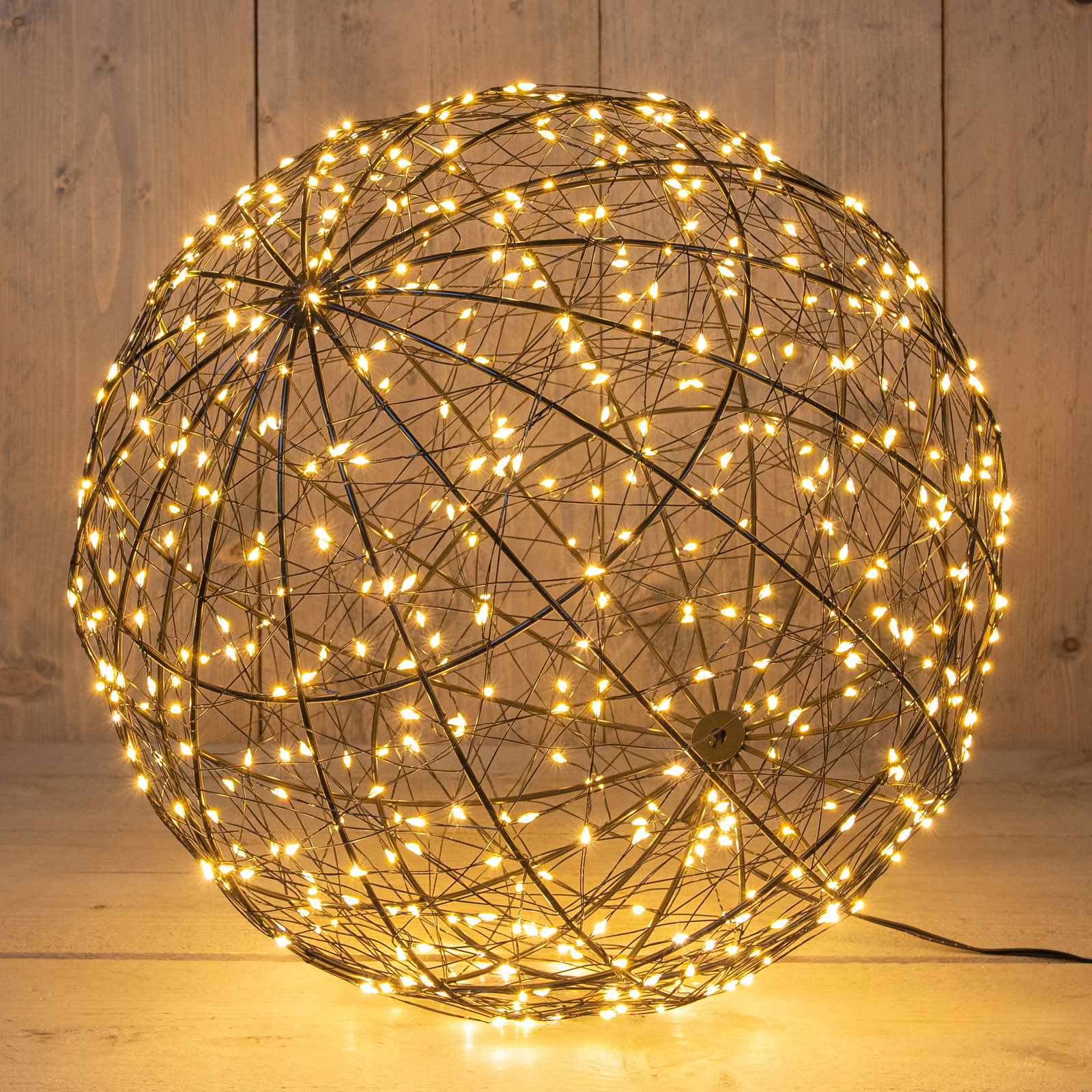 LED Kugel, 500 klassisch warme LEDs, ca. Ø 35 cm LED Kugel, 500 klassisch warme LEDs, ca. Ø 35 cm