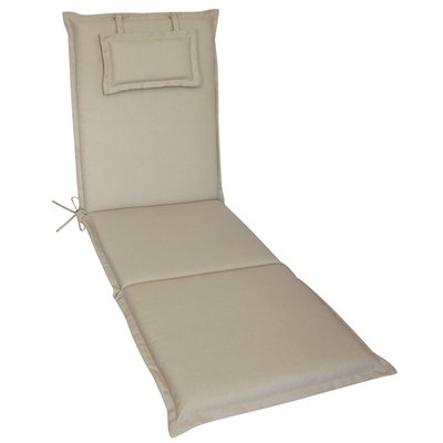 Kölle Rollliegenauflage 'SunDance', natur, ca. 202 x 65 cm