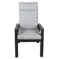 Kölle Hochlehnersessel 'Windsor' inkl. Auflagen, grau