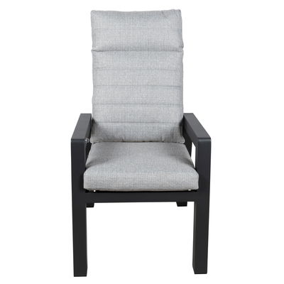 Kölle Hochlehnersessel 'Windsor' inkl. Auflagen, grau