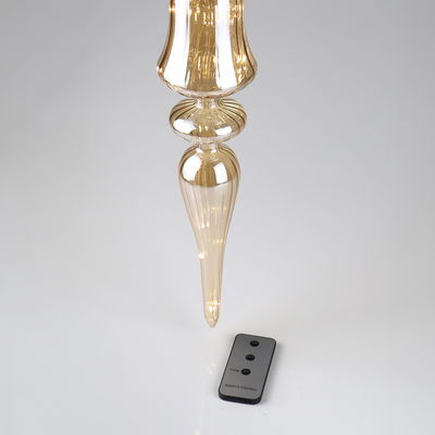 LED Zapfen 'Amber', Höhe ca. 47 cm LED Zapfen 'Amber', Höhe ca. 47 cm