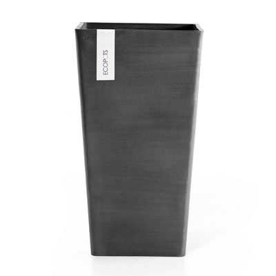 Ecopots Pflanzgefäß 'Rotterdam MidHigh', dunkelgrau, ca. Ø 31 x H 56 cm Ecopots Pflanzgefäß 'Rotterdam MidHigh', dunkelgrau, ca. Ø 31 x H 56 cm