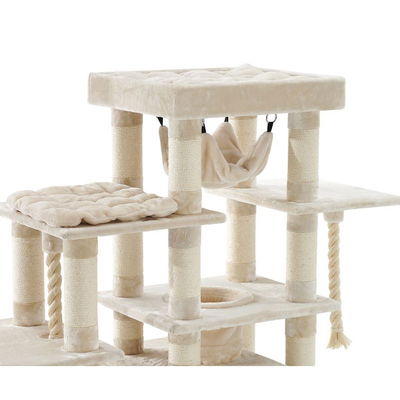 Kratzbaum 'Gadi', creme, ca. 198 x 100 x 60 cm Kratzbaum 'Gadi', creme, ca. 198 x 100 x 60 cm