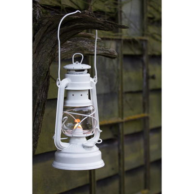 Sturmlaterne 'Baby Special 276', reinweiß, 26,5 x 13,5 x 15 cm Sturmlaterne 'Baby Special 276', reinweiß, 26,5 x 13,5 x 15 cm