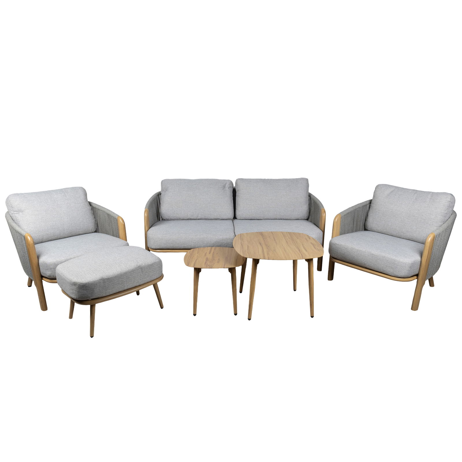 Kölle Loungegruppe 'Milos' inkl. Auflagen, 6-teilig