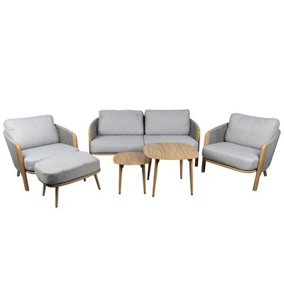 Kölle Loungegruppe 'Milos' inkl. Auflagen, 6-teilig