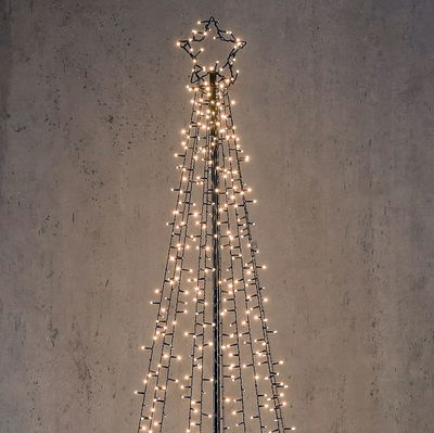 LED Baum, warmweiß, 560 LEDs, ca. Ø 75 x H 185 cm LED Baum, warmweiß, 560 LEDs, ca. Ø 75 x H 185 cm