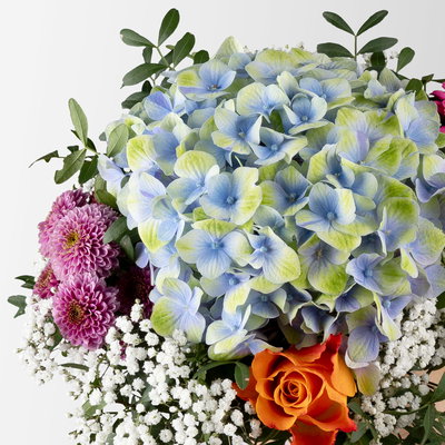 Blumenstrauß 'Sommertraum', handgebunden, Größe S Blumenstrauß 'Sommertraum', handgebunden, Größe S