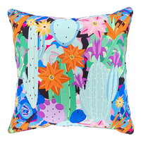 Knuffelkissen 'Vita Dessin 3', bunt, ca. 50 x 50 cm