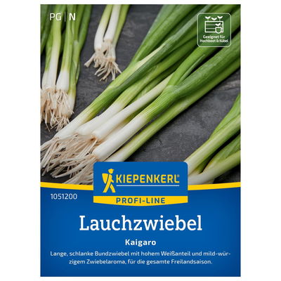 Gemüsesamen, Lauchzwiebel 'Kaigaro', grün Gemüsesamen, Lauchzwiebel 'Kaigaro', grün