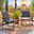 Bistroset 'Madrid', 3-tlg., grau Bistroset 'Madrid', 3-tlg., grau