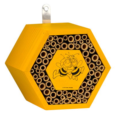 Insektenhotel 'Die Biene Maia', ca. 18 x 12 x H16 cm Insektenhotel 'Die Biene Maia', ca. 18 x 12 x H16 cm