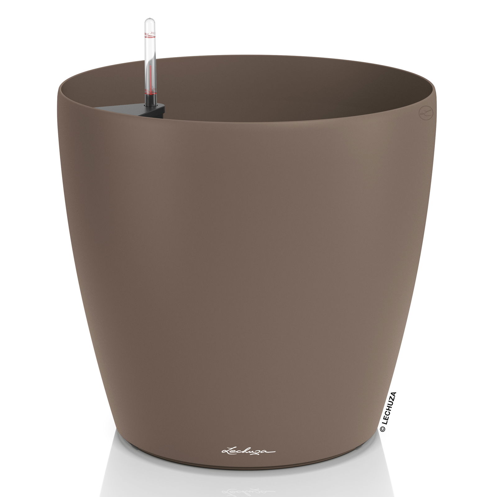 Lechuza Pflanzgefäß 'Classico Color 50', muskat, ca. 49 x 49 x H 46,5 cm
