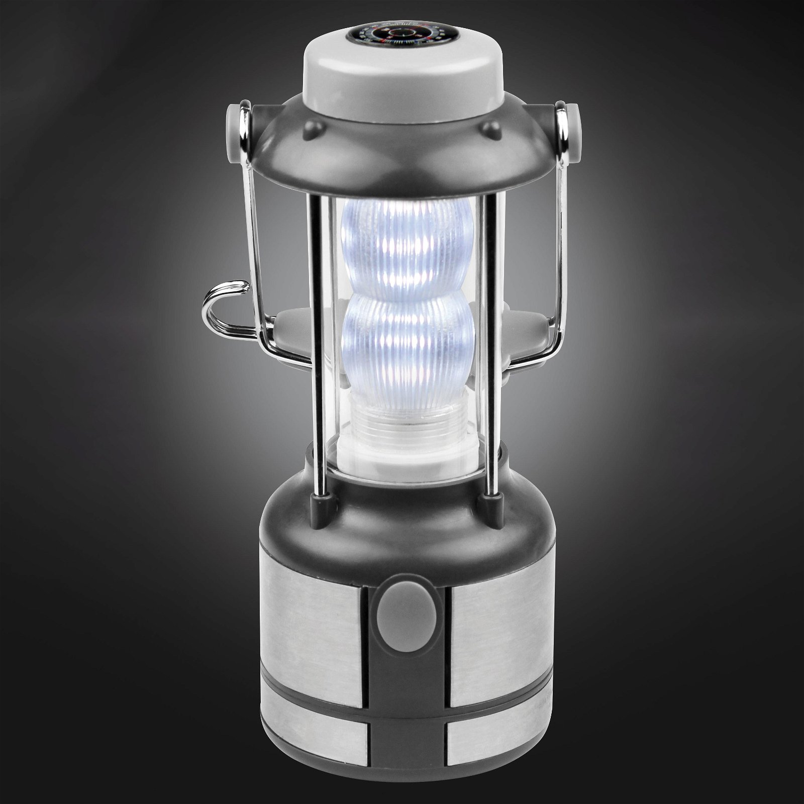 Enders LED-Leuchte 'Shine', grau, Höhe ca. 20 cm