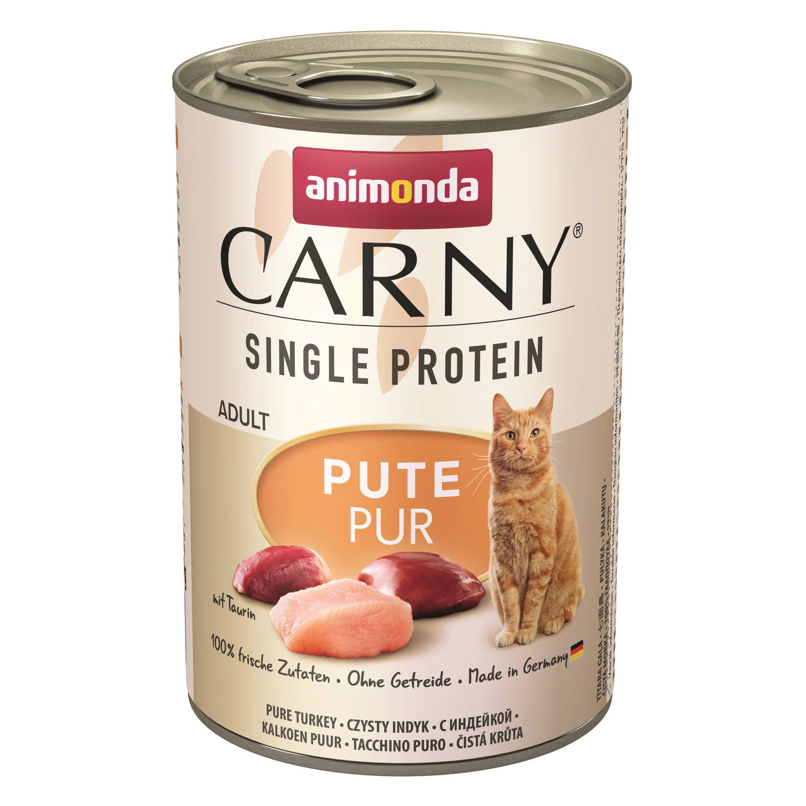 Animonda Cat Carny, Singleprotein Adult Pute PUR, 400 g Animonda Cat Carny, Singleprotein Adult Pute PUR, 400 g