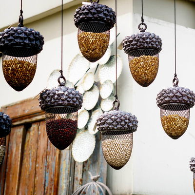 Futterstelle Eichel, ca. 14x14x22 cm Futterstelle Eichel, ca. 14x14x22 cm