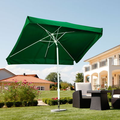 Mittelstockschirm 'Oslo', grün, ca. 300 x 200 cm Mittelstockschirm 'Oslo', grün, ca. 300 x 200 cm