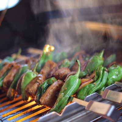 Enders Spieße, 6er-Set, grau/schwarz, Edelstahl, 0,7 x 37,5 cm