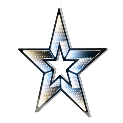 LED Stern, Infinity, 140 LEDs, ca. Ø 48 cm LED Stern, Infinity, 140 LEDs, ca. Ø 48 cm