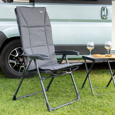 Crespo Sitzkissen mit Heizung 'HC-237', grau