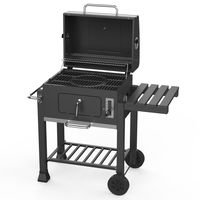 Holzkohlegrill 'Fuego', schwarz