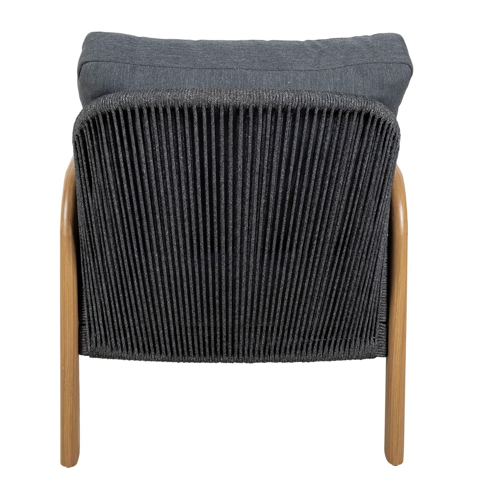 Kölle Loungegruppe 'Malta' inkl. Auflagen, 4-teilig, grau/holzfarben