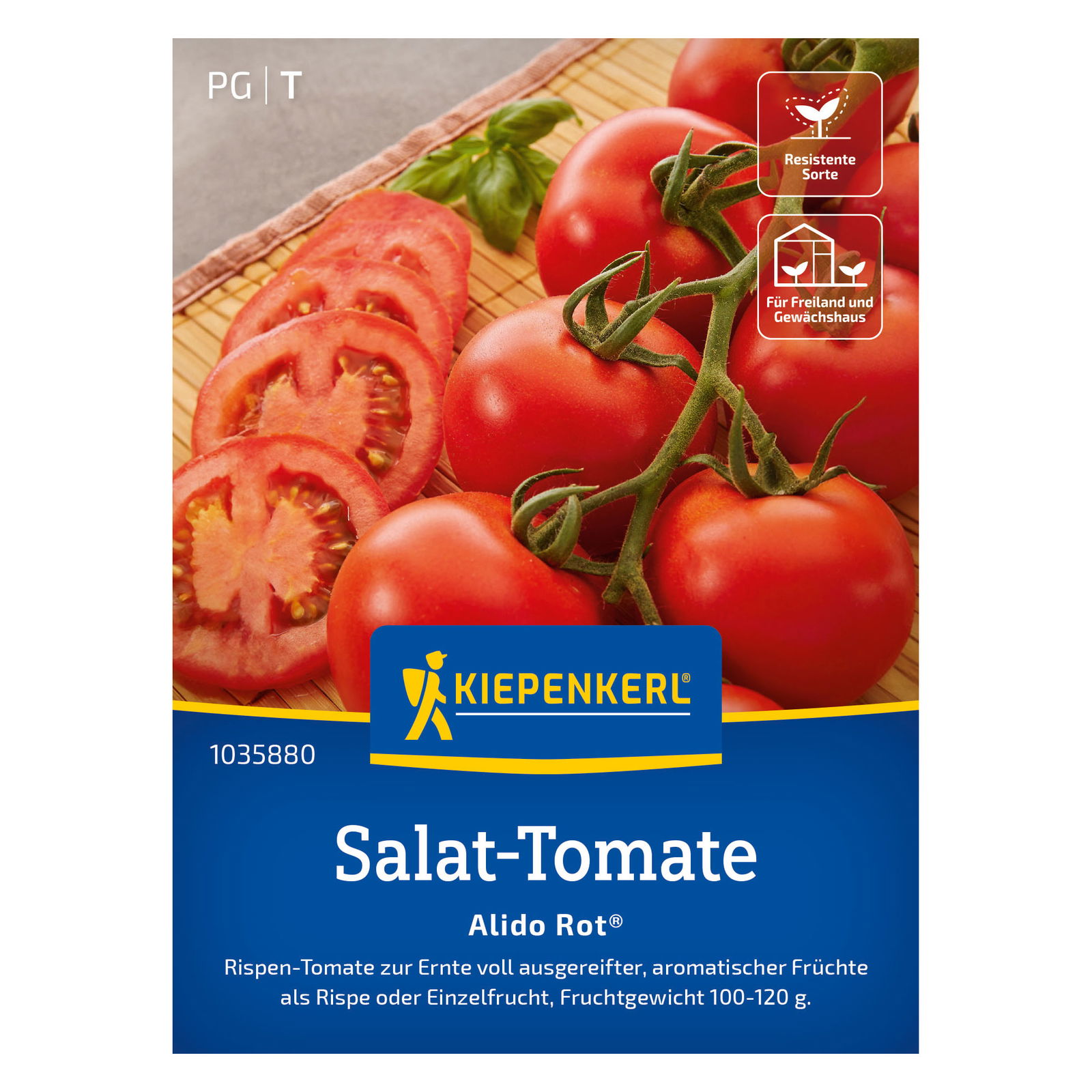 Kiepenkerl Saatgut Salattomate 'Alido Rot®', rot