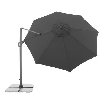 Pendelschirm 'Ravenna HFX', anthrazit, Ø 350 cm Pendelschirm 'Ravenna HFX', anthrazit, Ø 350 cm