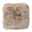 Schaffell-Kissenhülle platingrau  aus 100% Naturfell, 40x40cm